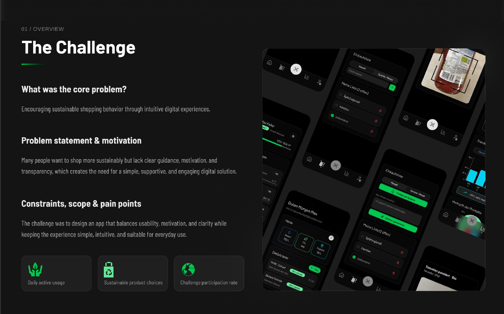 UX Case Study screenshot 1